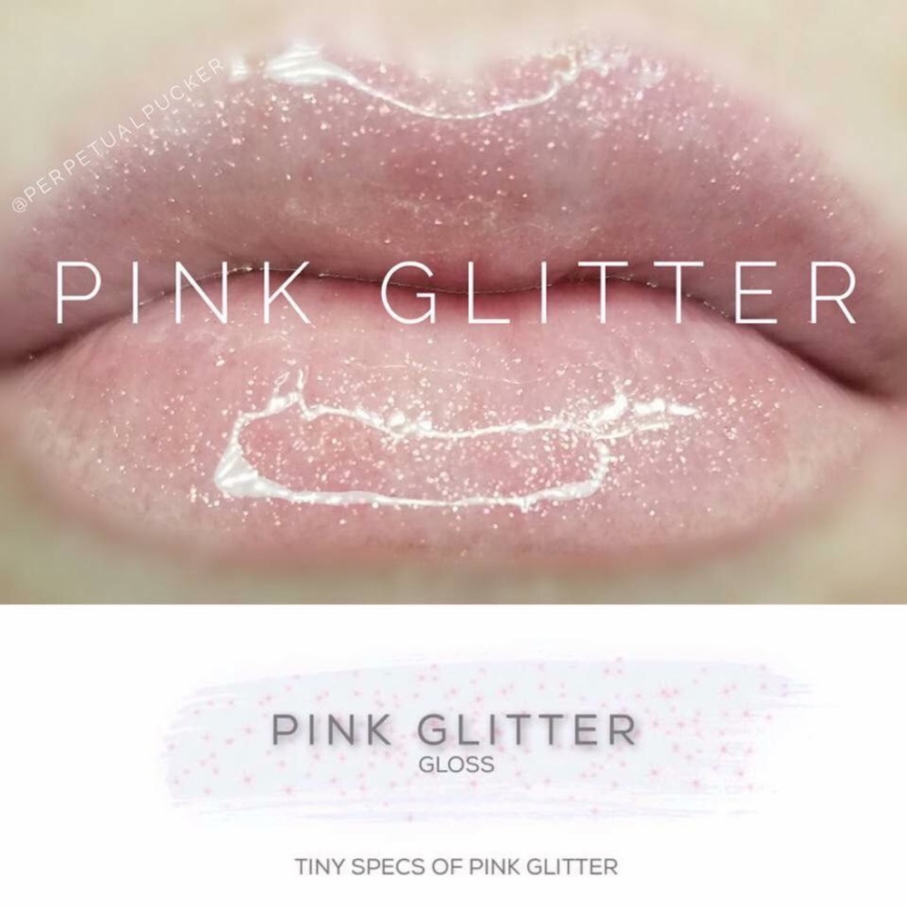 Pink Glitter Gloss Lipsense